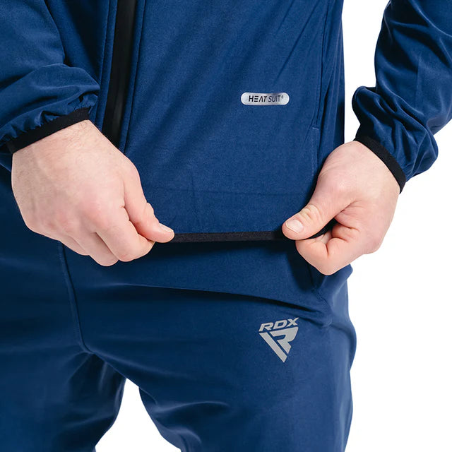 RDX H2 Weight Loss Sauna Suit Blue