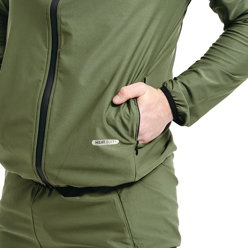 RDX H2 Weight Loss Sauna Suit Army Green