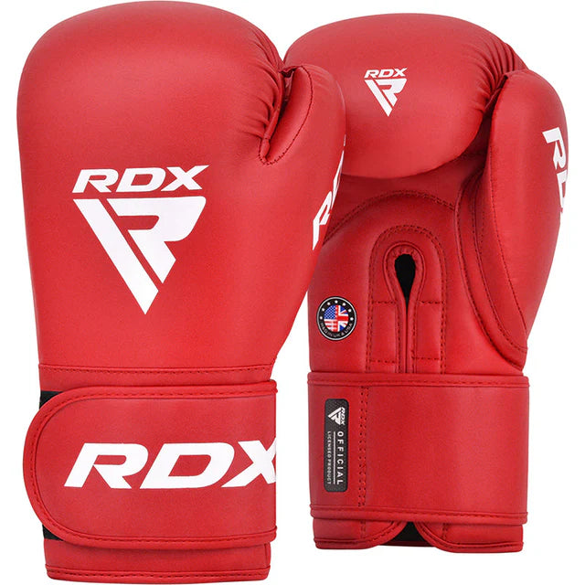 RDX Amateur Competition Boxing Gloves AS2 Red