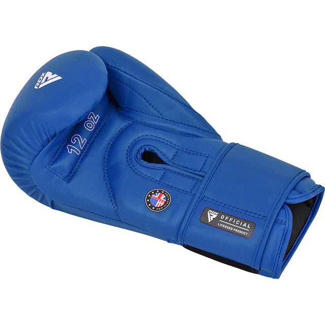 RDX Amateur Competition Boxing Gloves AS2 Blue
