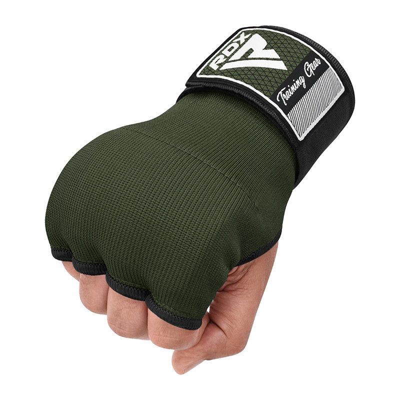 RDX IS Gel Padded Inner Gloves Army Green