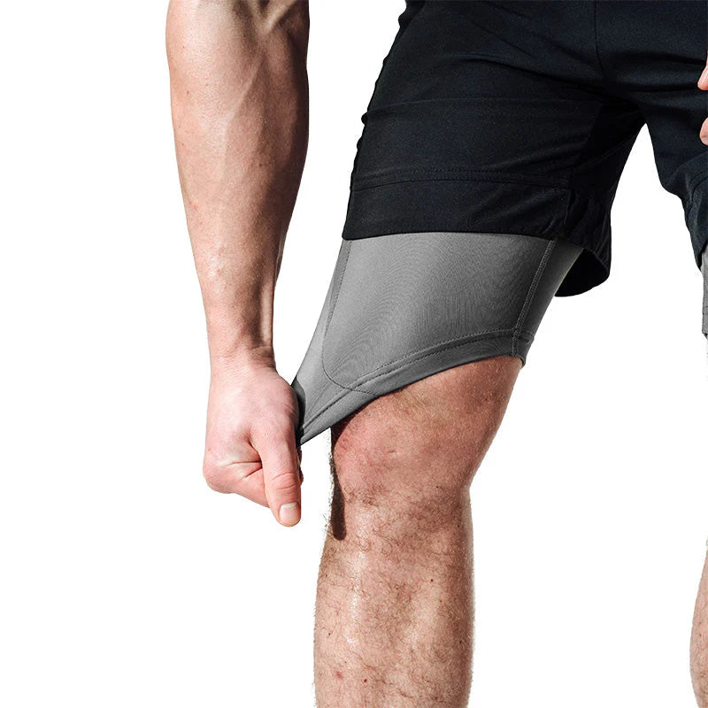 RDX T16 Black Hybrid Shorts