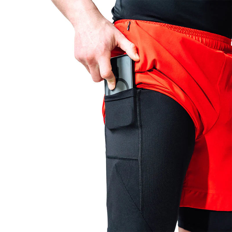 RDX T16 Red Hybrid Shorts