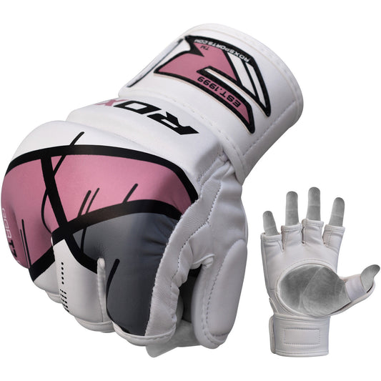 RDX T7 Ego MMA Gloves Pink