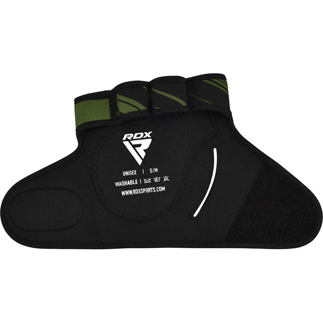 RDX R1 Weightlifting Grips Army Green