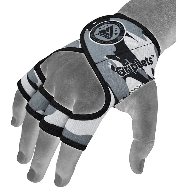 RDX R2 Weightlifting Grips White