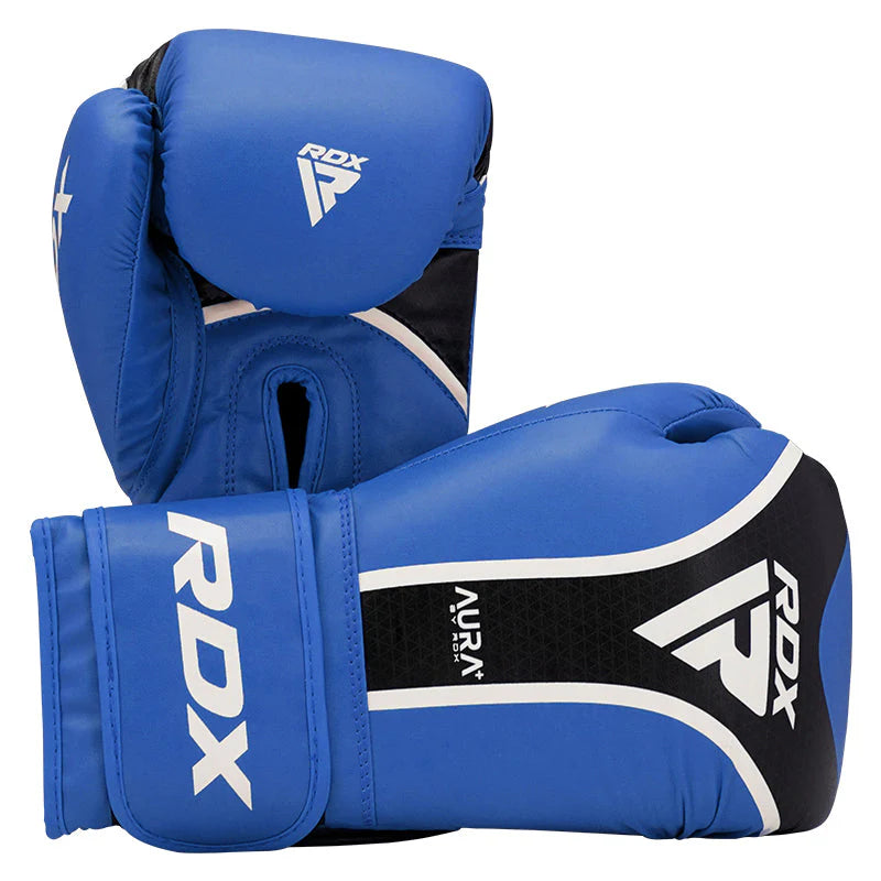 RDX BOXING GLOVES AURA PLUS T-17 BLUE