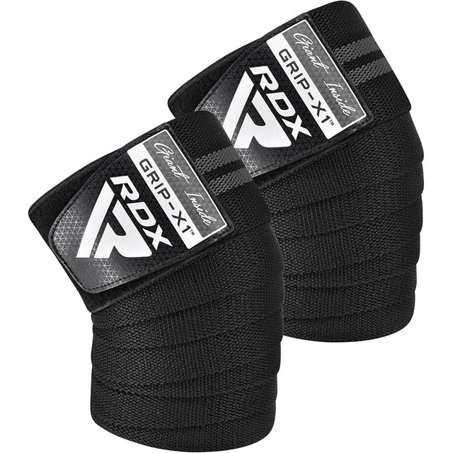 RDX KR11 Gym Knee Wrap - Grey
