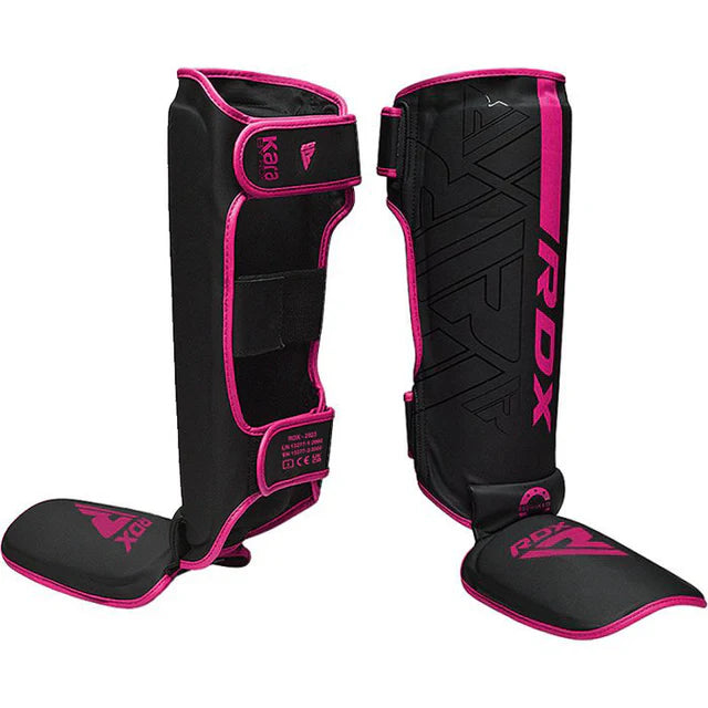 RDX F6 KARA MMA Shin Instep Guards Pink