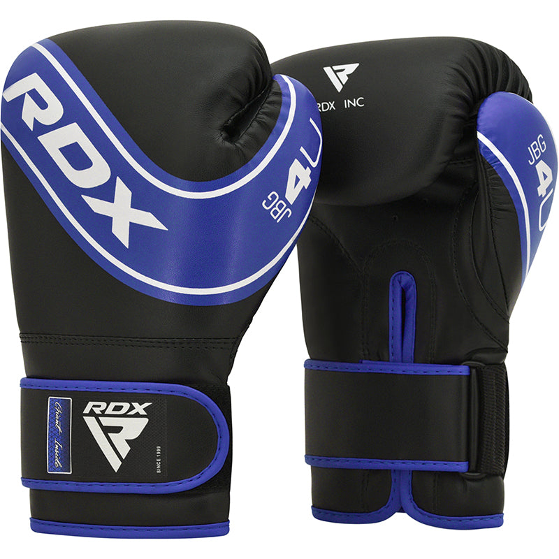RDX 4B Kids Boxing Gloves Blue