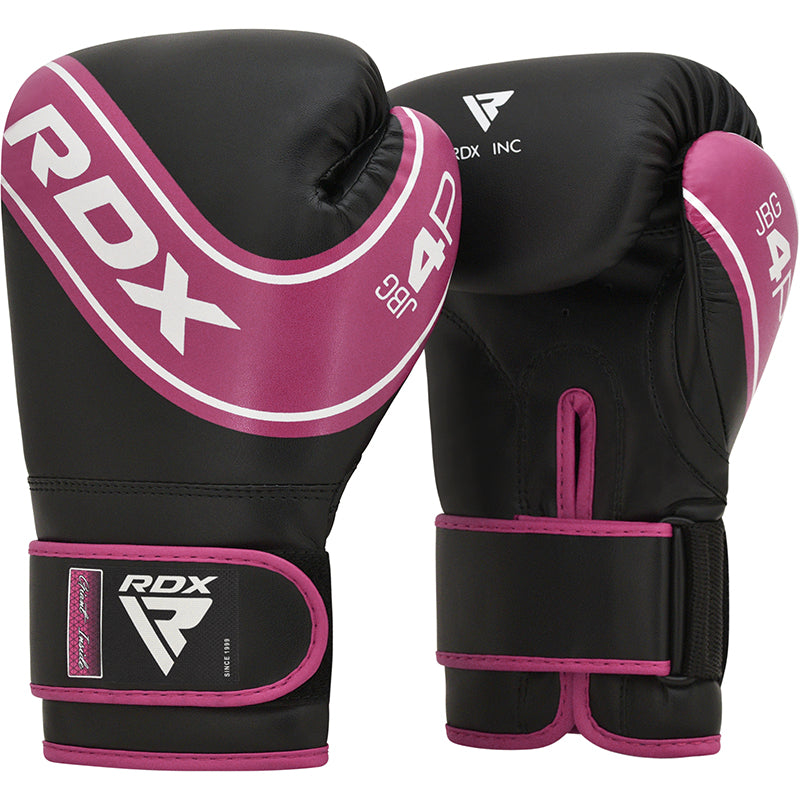 RDX 4B Kids Boxing Gloves Pink