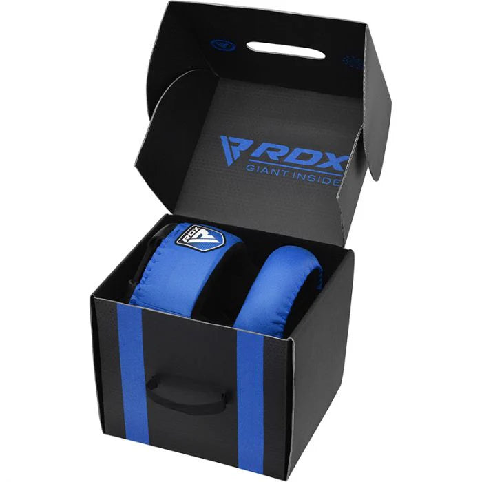 RDX APEX Boxing Head Gear With Nose Protection Bar Blue
