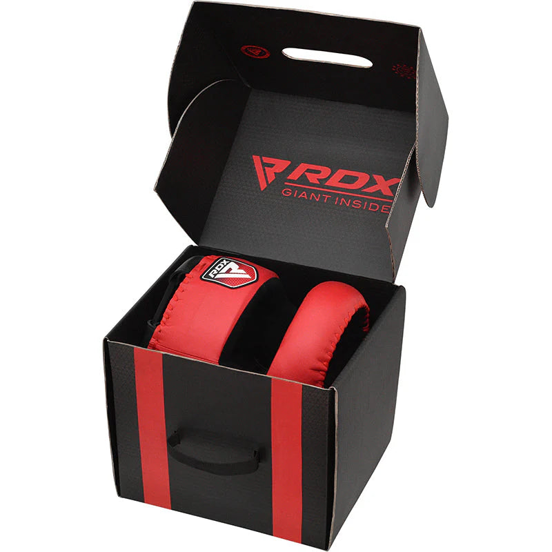 RDX APEX Boxing Head Gear With Nose Protection Bar Red