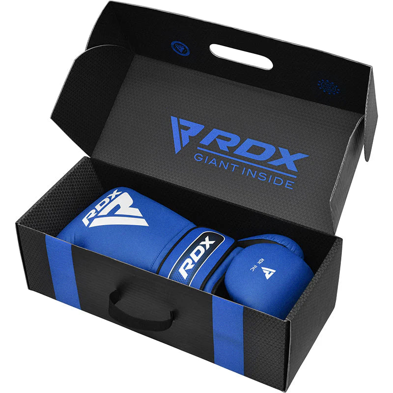 RDX APEX A5 Pro Sparring/Training Boxing Gloves Hook & Loop Blue