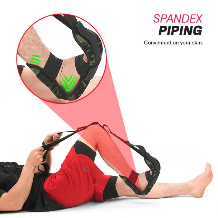 RDX Leg & Foot Stretcher for Workout Army Green