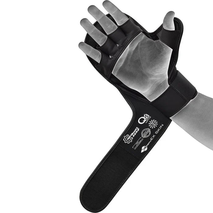 RDX GRAPPLING GLOVES SHOOTER AURA PLUS T-17 GOLD