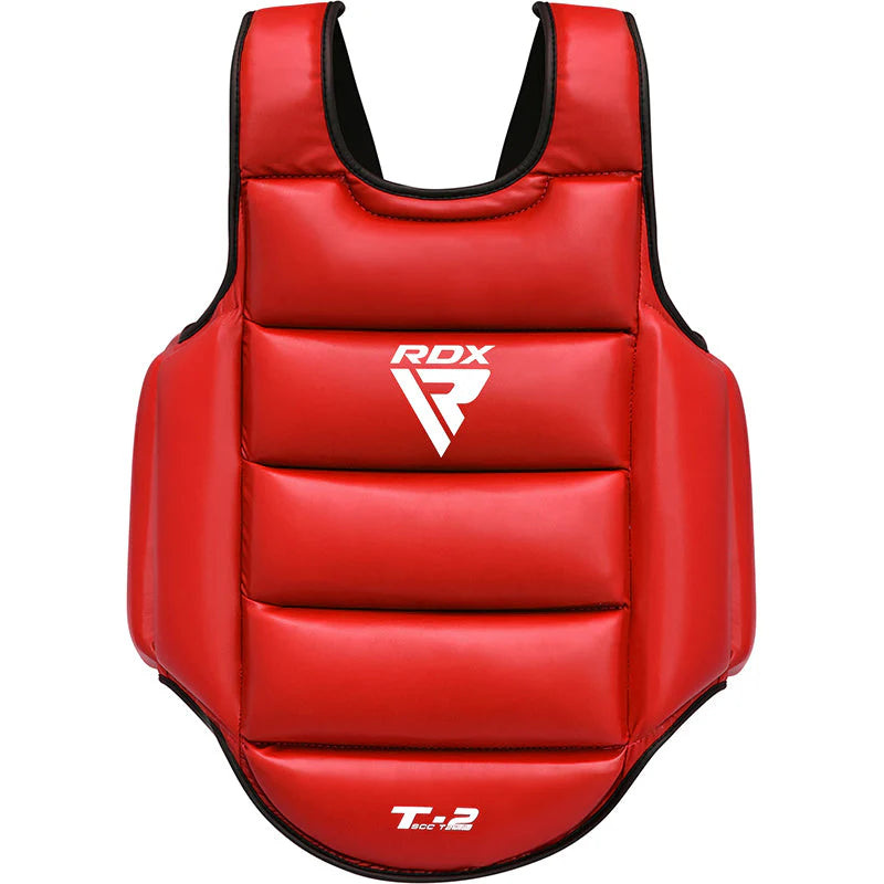 RDX T2 Chest Guard Red/Blue