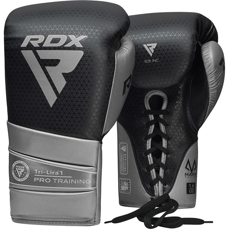 RDX L1 Mark Pro Training Boxing Gloves - Silver