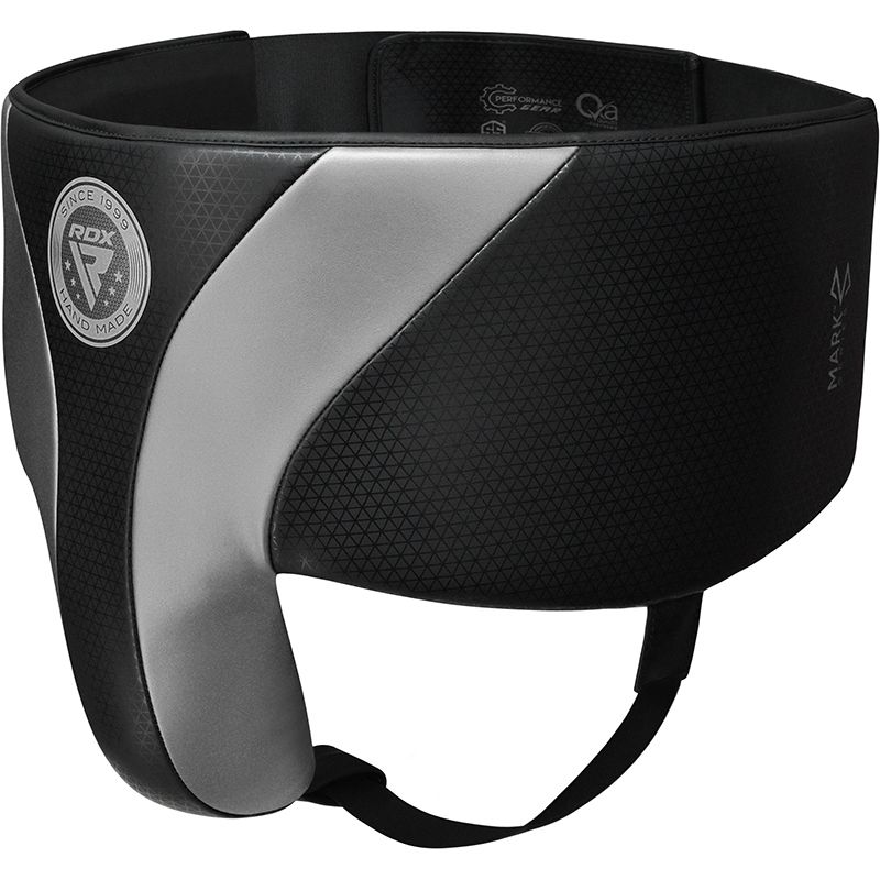 RDX L1 Mark Pro MMA Training Groin Guard Ce Certified Silver