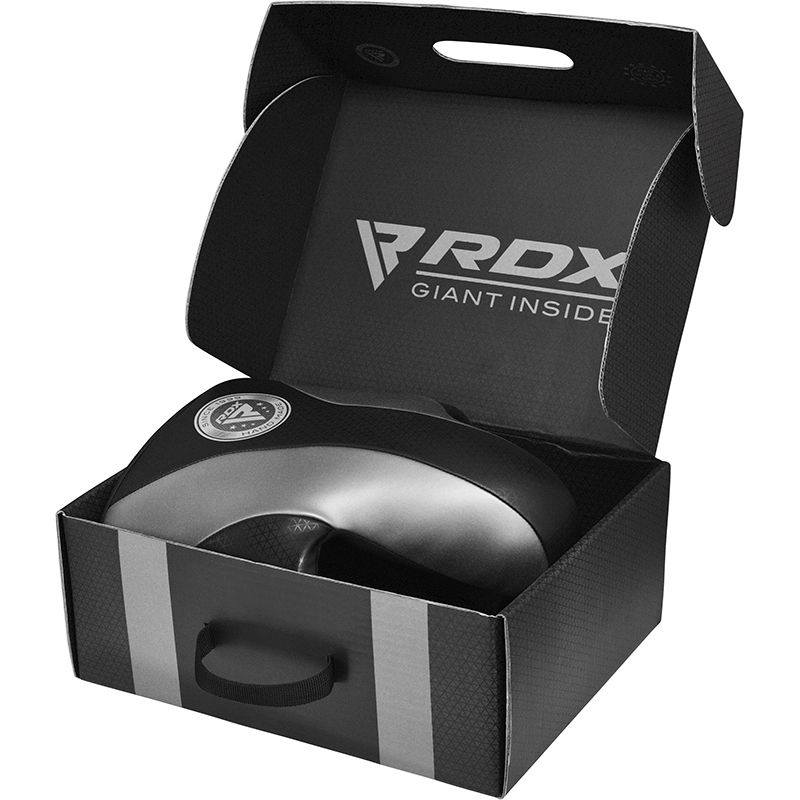 RDX L1 Mark Pro MMA Training Groin Guard Ce Certified Silver