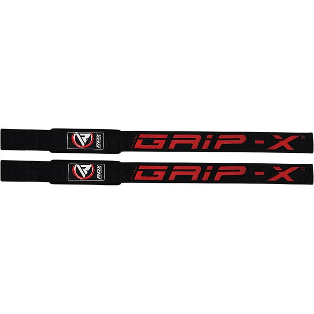 RDX W2 Weightlifting Straps Black