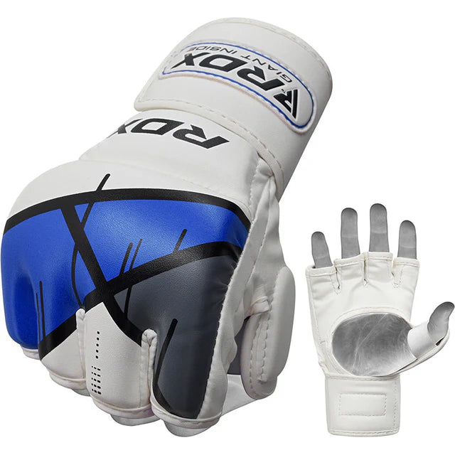 RDX T7 Ego MMA Gloves Blue