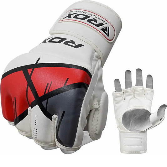 RDX T7 Ego MMA Gloves Red