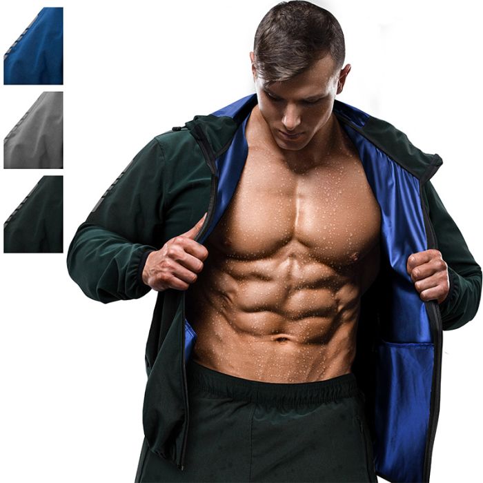 RDX H2 Weight Loss Sauna Suit Blue