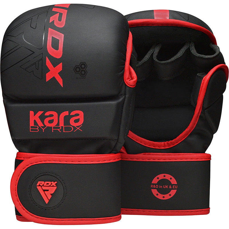 RDX F6 KARA MMA Sparring Gloves Red