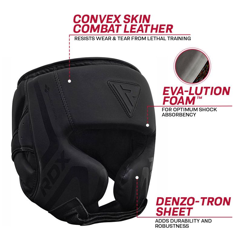 RDX T15 Noir Black Head Guard