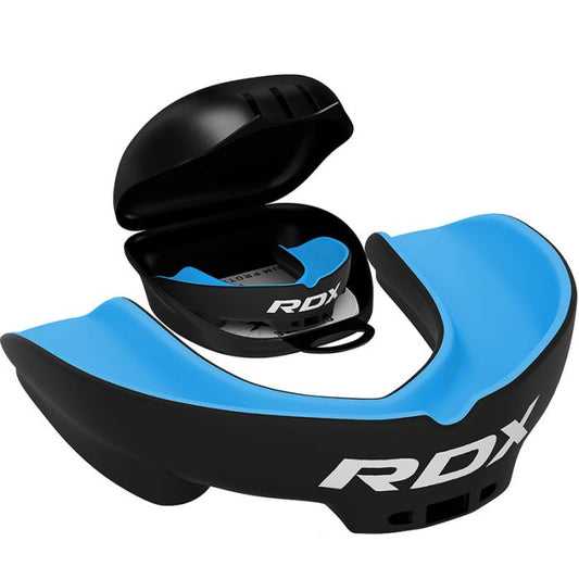 RDX 3U Mouth Guard - Black/Blue
