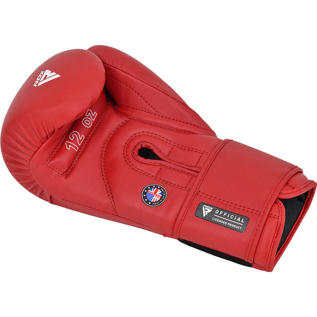 RDX Amateur Competition Boxing Gloves AS2 Red