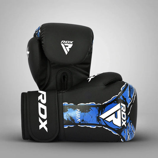 RDX F-17 Aura Plus Boxing Gloves - Blue