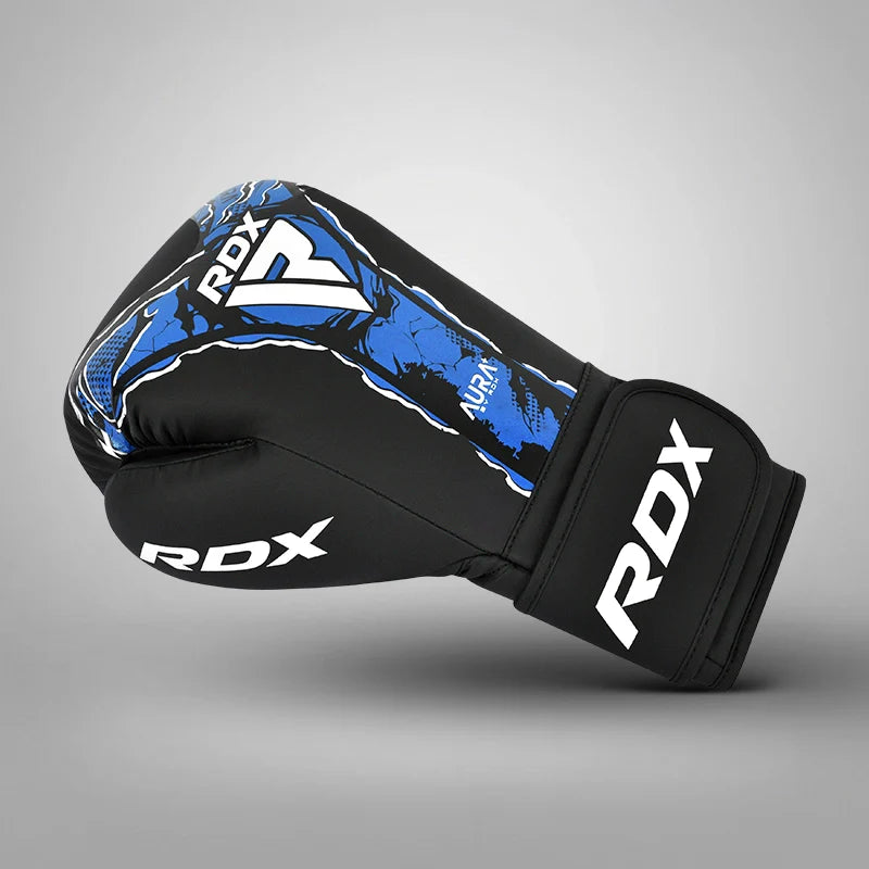 RDX F-17 Aura Plus Boxing Gloves - Blue