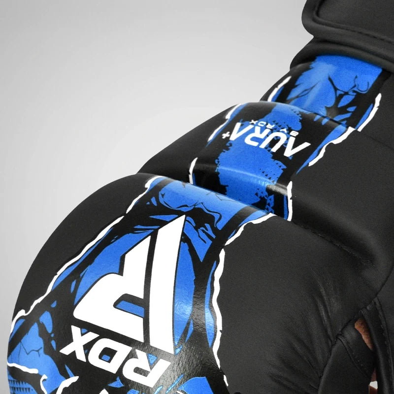 RDX F-17 Aura Plus Grappling Shooter Gloves - Blue