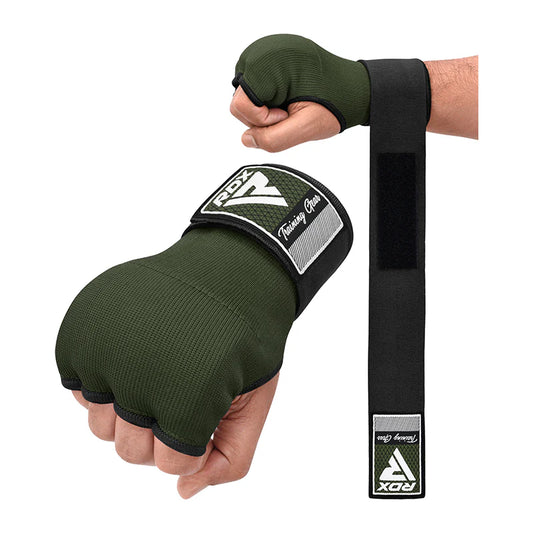 RDX IS Gel Padded Inner Gloves Army Green