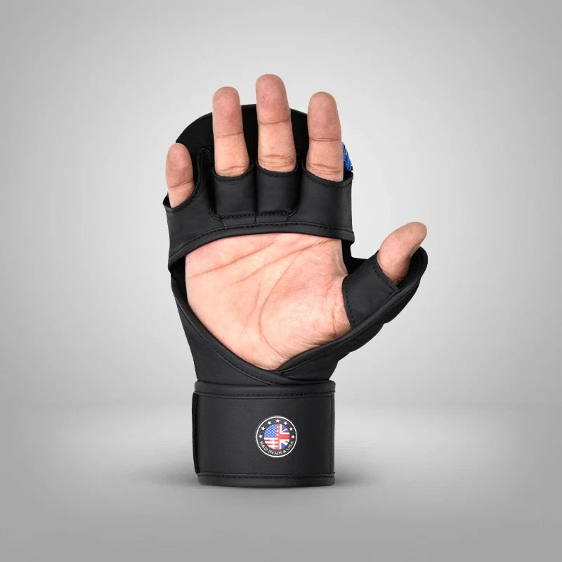 RDX F-17 Aura Plus Grappling Shooter Gloves - Blue
