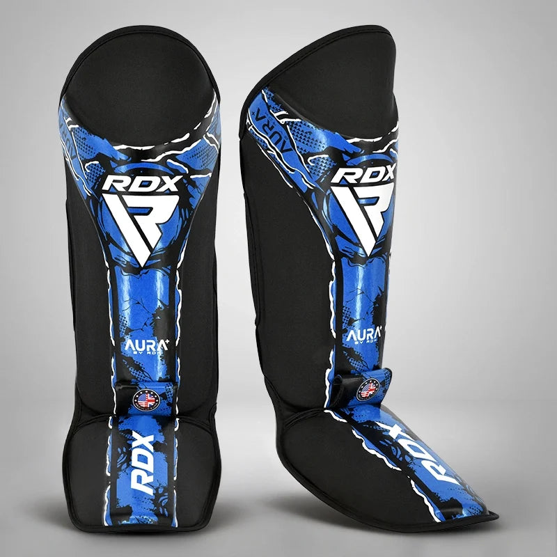 RDX F-17 Aura Plus Shin Instep - Blue
