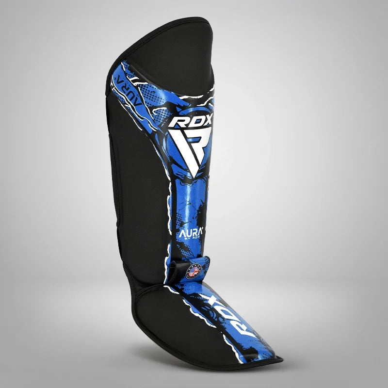 RDX F-17 Aura Plus Shin Instep - Blue