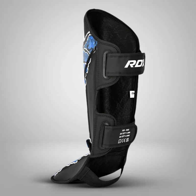 RDX F-17 Aura Plus Shin Instep - Blue