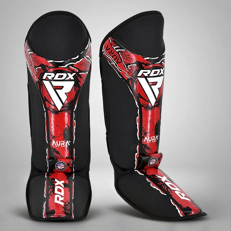 RDX F-17 Aura Plus Shin Instep - Red