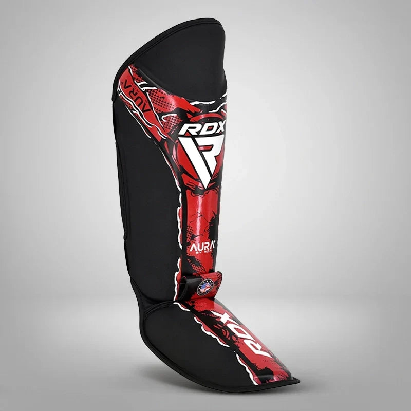 RDX F-17 Aura Plus Shin Instep - Red