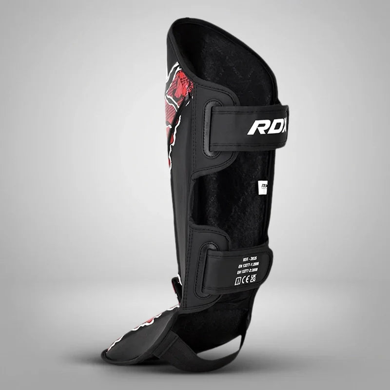 RDX F-17 Aura Plus Shin Instep - Red