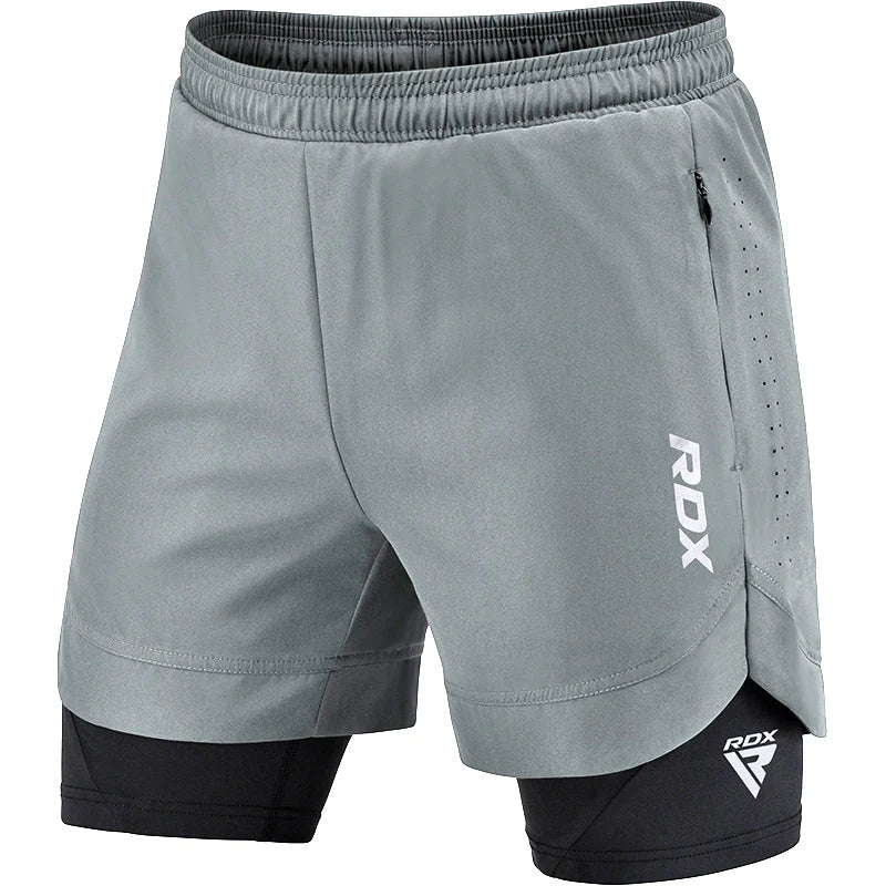 RDX T16 Grey Hybrid Shorts