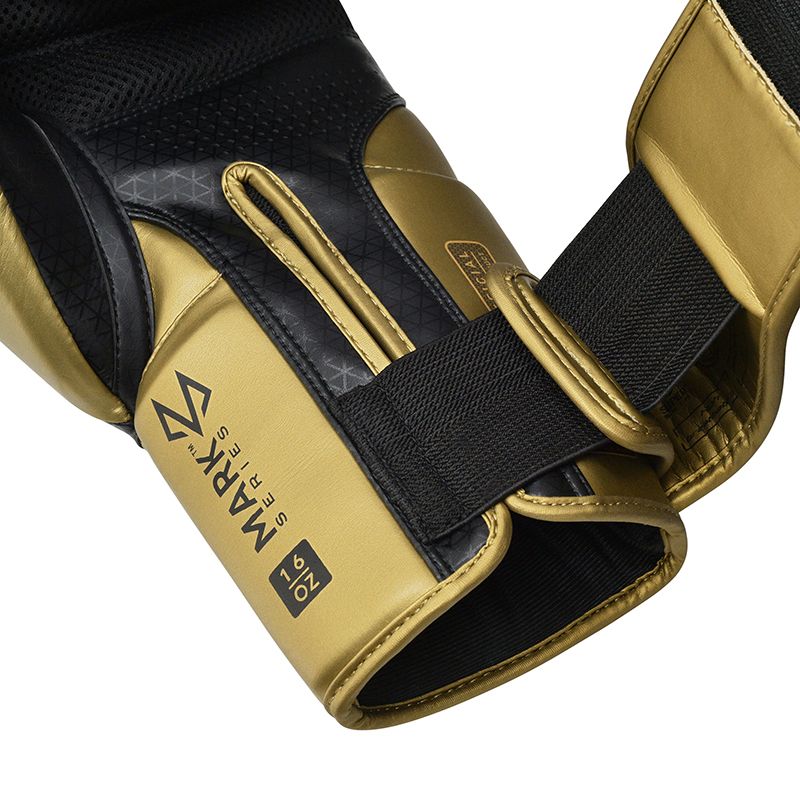 RDX L2 Mark Pro Sparring Boxing Gloves Hook and loop - Gold