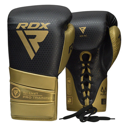 RDX L1 Mark Pro Training Boxing Gloves - Gold