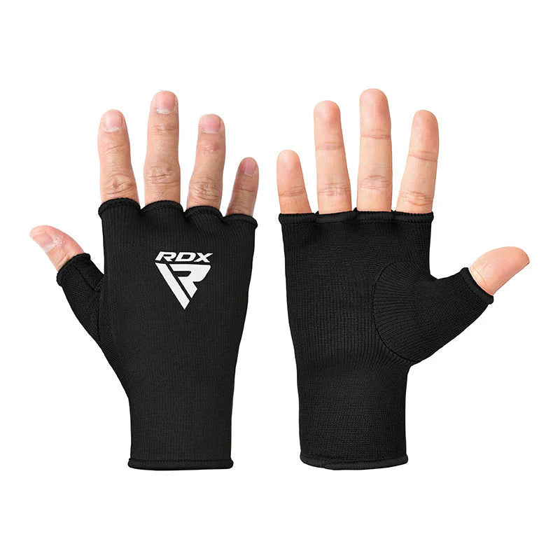 RDX HI Inner Gloves Hand Wraps Black/White