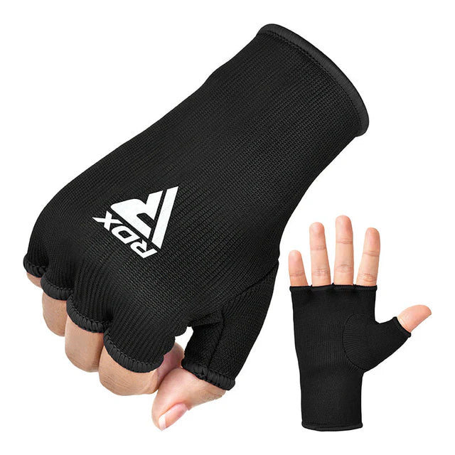 RDX HI Inner Gloves Hand Wraps Black/White