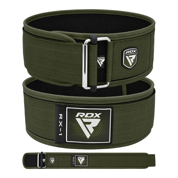 RDX RX1 Weight Lifting Belt Army Green