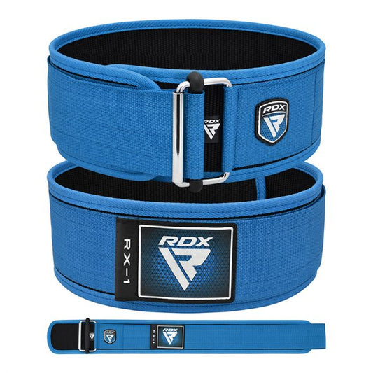 RDX RX1 Weight Lifting Belt Blue